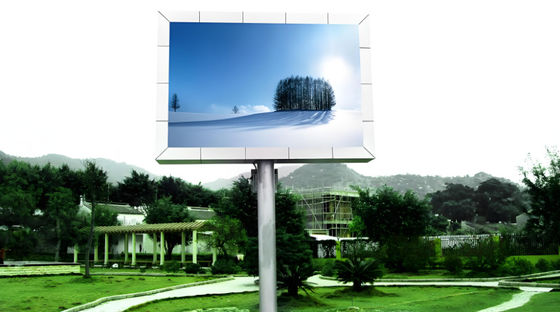 야외 P4 LED 풀 컬러 디스플레이 모듈 320x160mm 미안웰 전원 공급 28kg