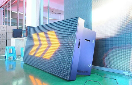 고해상도 RGB LED 디스플레이 벽 철/알루미늄 구조 앞 및 뒷 유지 보수