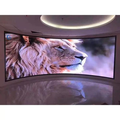 1200CD 밝기 바 사용 실내 곡선 LED 패널 디스플레이 P2.5 유연 LED 소프트 모듈