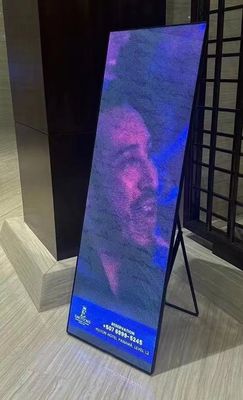 IP43 방수 LED 디스플레이 바닥에 서 있는 터치 오일 인 원 머신 쇼핑몰 홍보