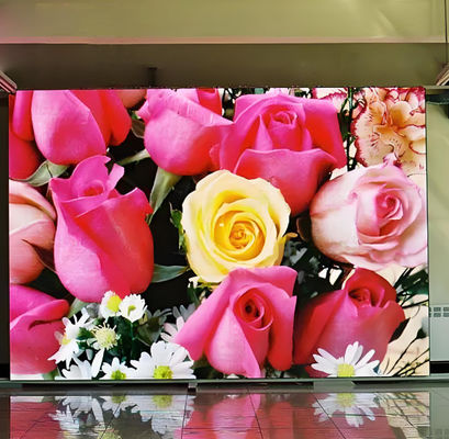 SMD P10 실내 고정 LED 비디오 패널 디스플레이 3840 고 브러시 리프레시 및 1200CD 밝기