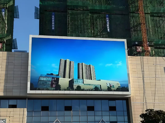 옥외 P4 LED 풀 컬러 디스플레이 모듈, 다이?? 알루미늄 캐비닛 960MM*960MM